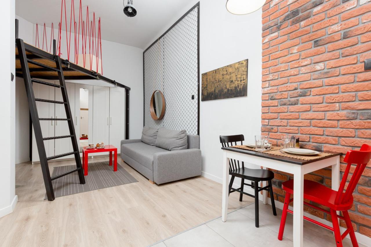 Downtown Studio Apartment Poznanska By Renters Warschau Exterior foto